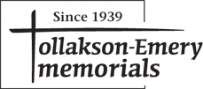 Tollakson - Emery Memorials